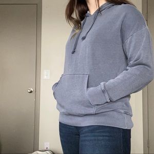 blue american eagle size L super soft hoodie
